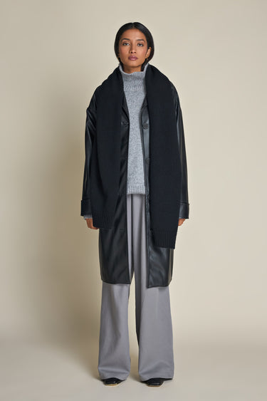 Adam Vegan Leather Coat