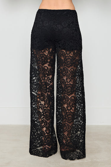 Noir Lace Pants