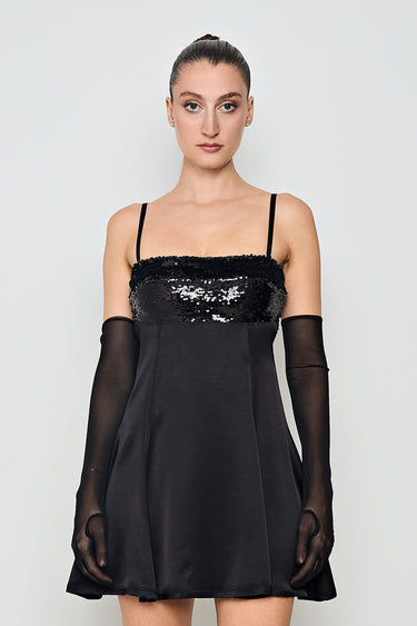 Ember Mini Satin Dress