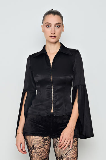 Eclipse Satin Shirt