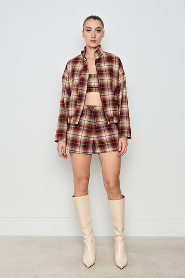 Maple Check Bomber