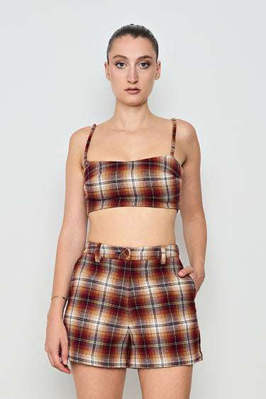 Maple Check Shorts