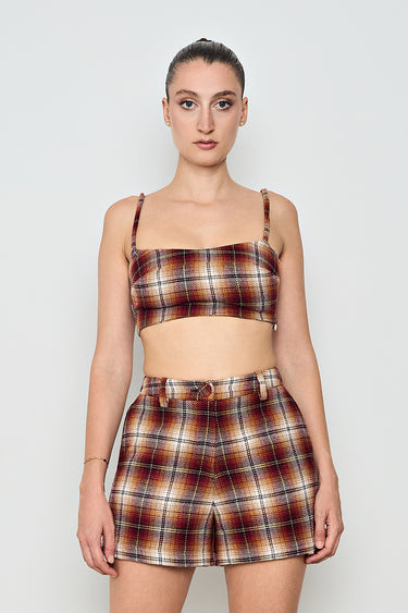 Maple Check Shorts