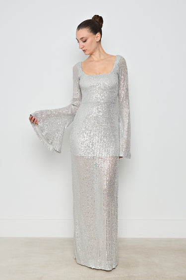 Silver Siren Gown
